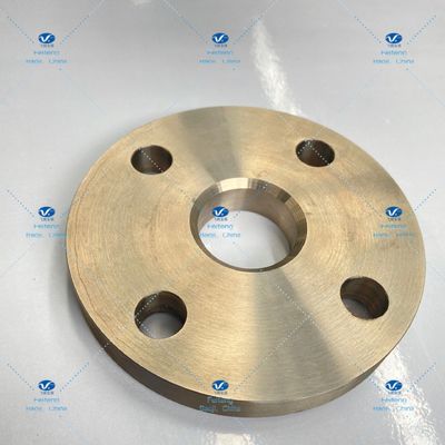 OEM Lightweight Flat Welded Titanium Flanges DN25